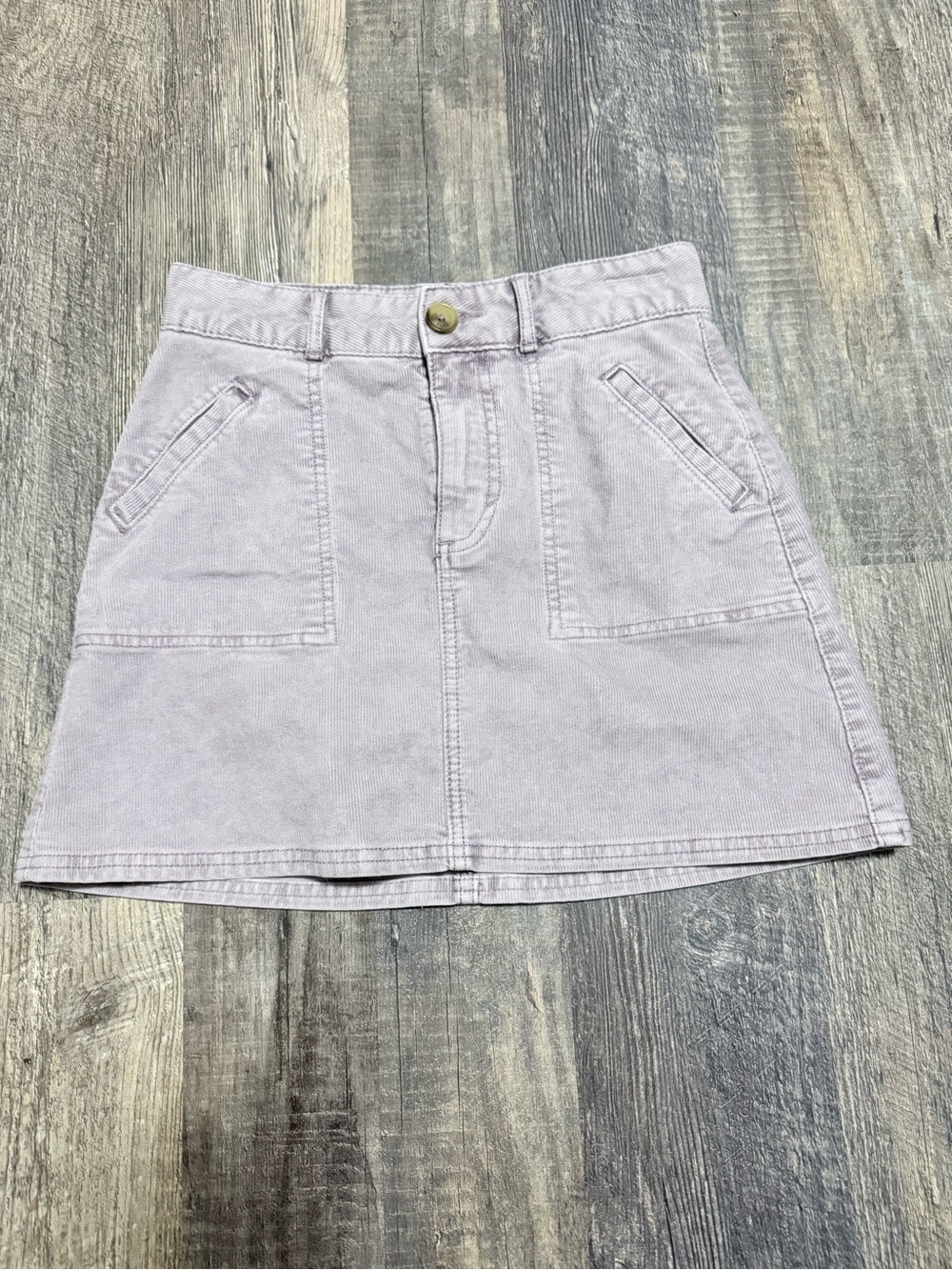 American Eagle Super Stretch Corduroy Skirt